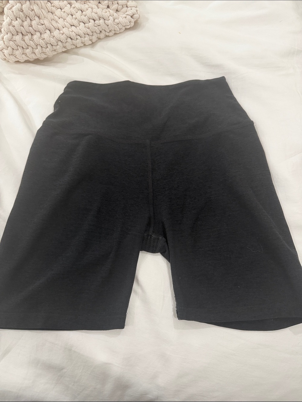 Beyond Yoga Black High-Rise Bike Shorts